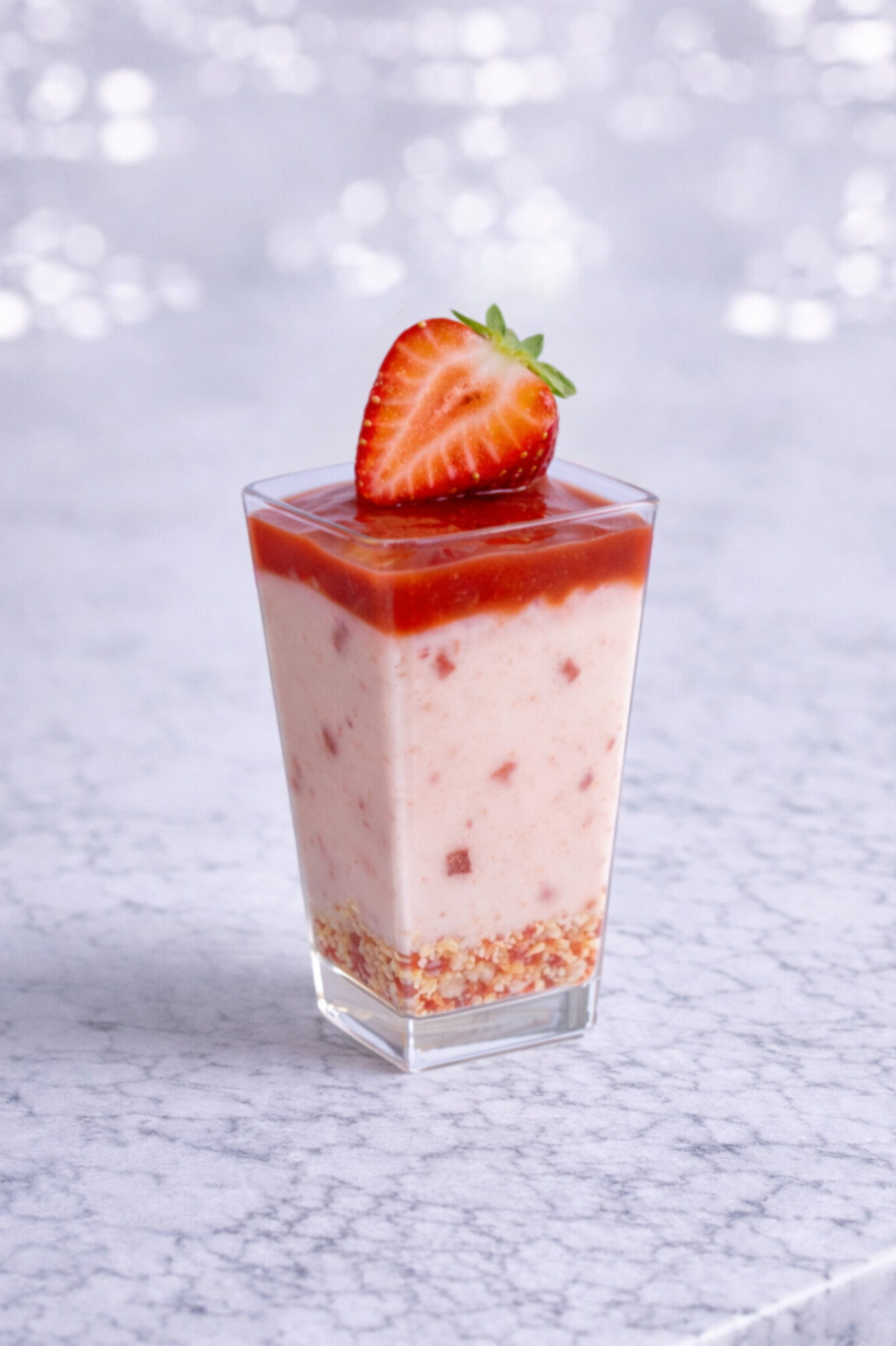 InShot_20260310_202150430.jpg Verrines Cheesecake Aux Fraises - Image 1