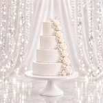 Gâteau 4 Étages 4″ & 6″ & 8" & 10" Personnalisé