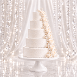 Gâteau 5 Étages 4″ & 6″ & 8" & 10" & 12" Personnalisé